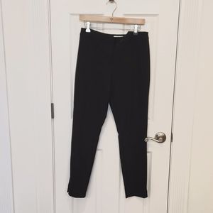 Calvin Klein black slacks with zipper legs size 8